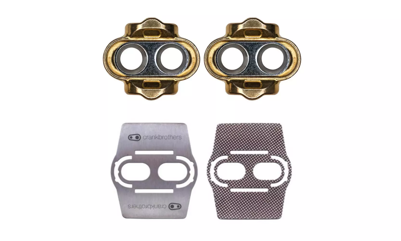 Crank Brothers Zero-Float Cleats and Shoe Shields Pair for Mountain Bike Pedals - Primary Image
