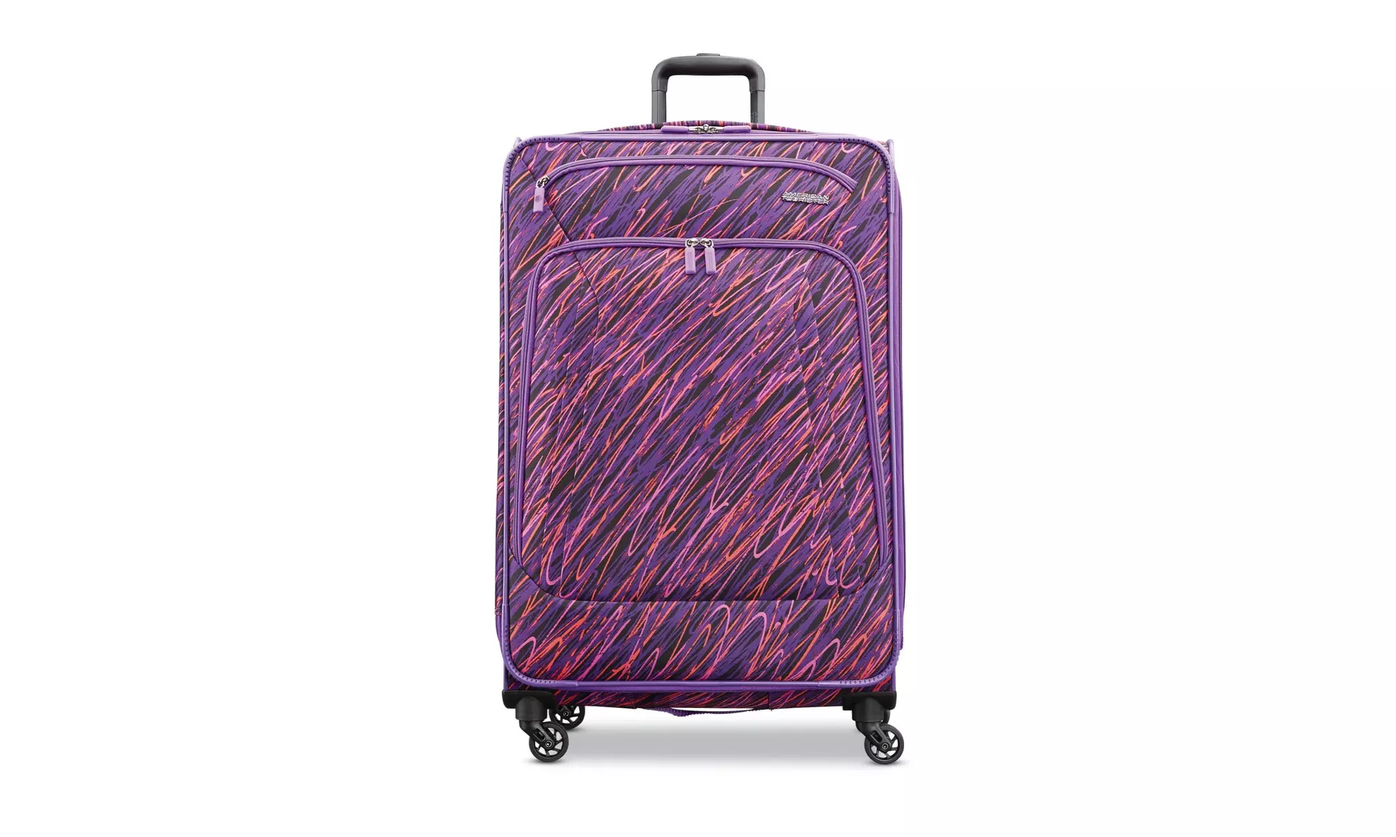 American Tourister 29-Inch Spinner Suitcase (Purple Print) - Primary Image