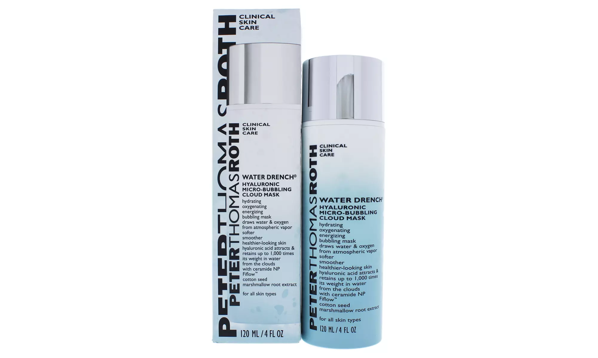 Peter Thomas Roth Water Drench Hyaluronic Micro-Bubbling Cloud Mask - Primary Image