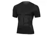 Men's Compression Shirt Undershirt Slimming Tank  Abdomen Slim Body Shaper - Second Medium