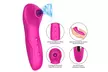 Clitoralis Handheld Stimulator 2 in 1 Sucking and Vibrating Toy - Second Medium