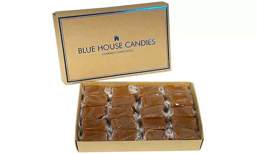 Blue House - Soft and Chewy Handcrafted Gourmet Caramel Candies - Primary Image