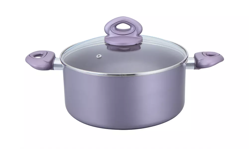 Culinary Edge Nonstick Aluminum Cookware Set (10-Piece) - Second Medium