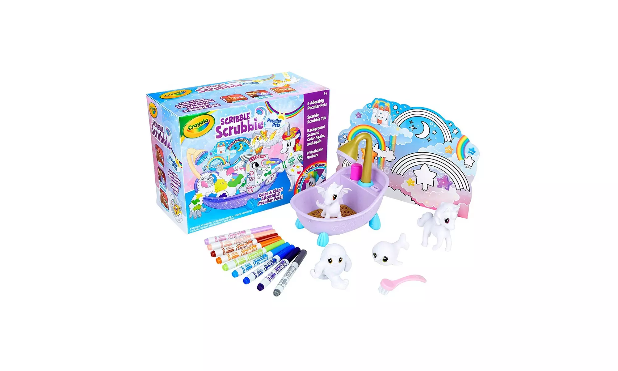 Crayola Scribble Scrubbie Peculiar Pets, Gift for Kids - Primary Image