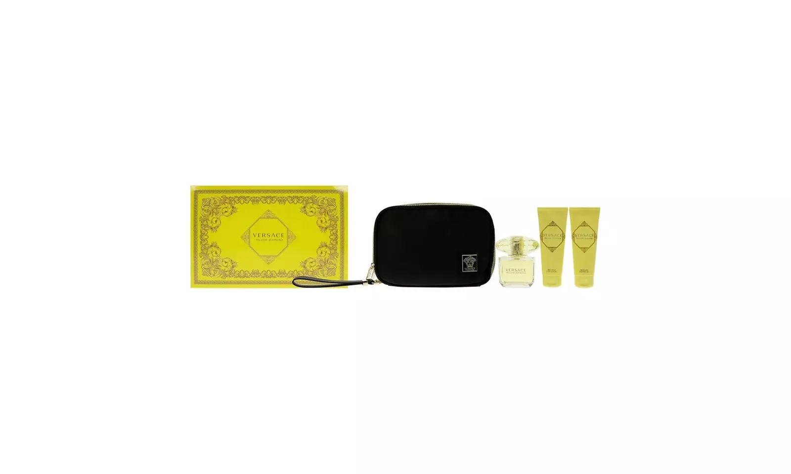 Versace Bright Crystal Perfume & Lotion Women's 2 or 4 Piece Holiday Gift Sets