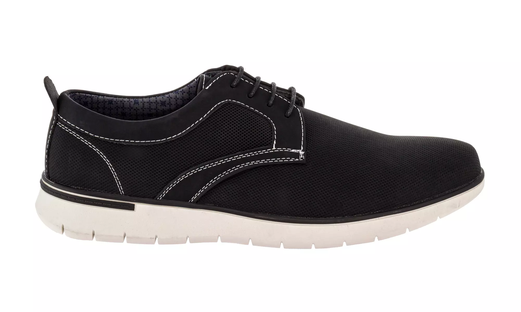 Franco Vanucci Men's Perforated Upper Oxford Shoes