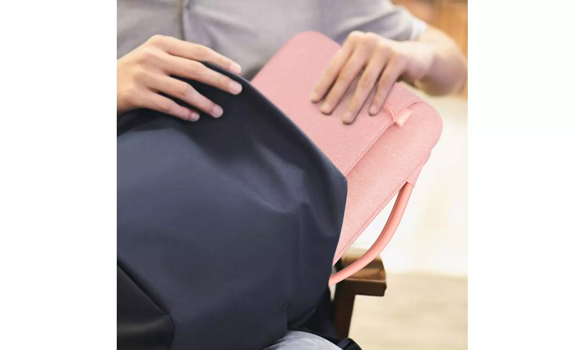 Laptop Sleeve for 13.3-Inch MacBook, 13-13.6 Inch Notebook with Small Bag