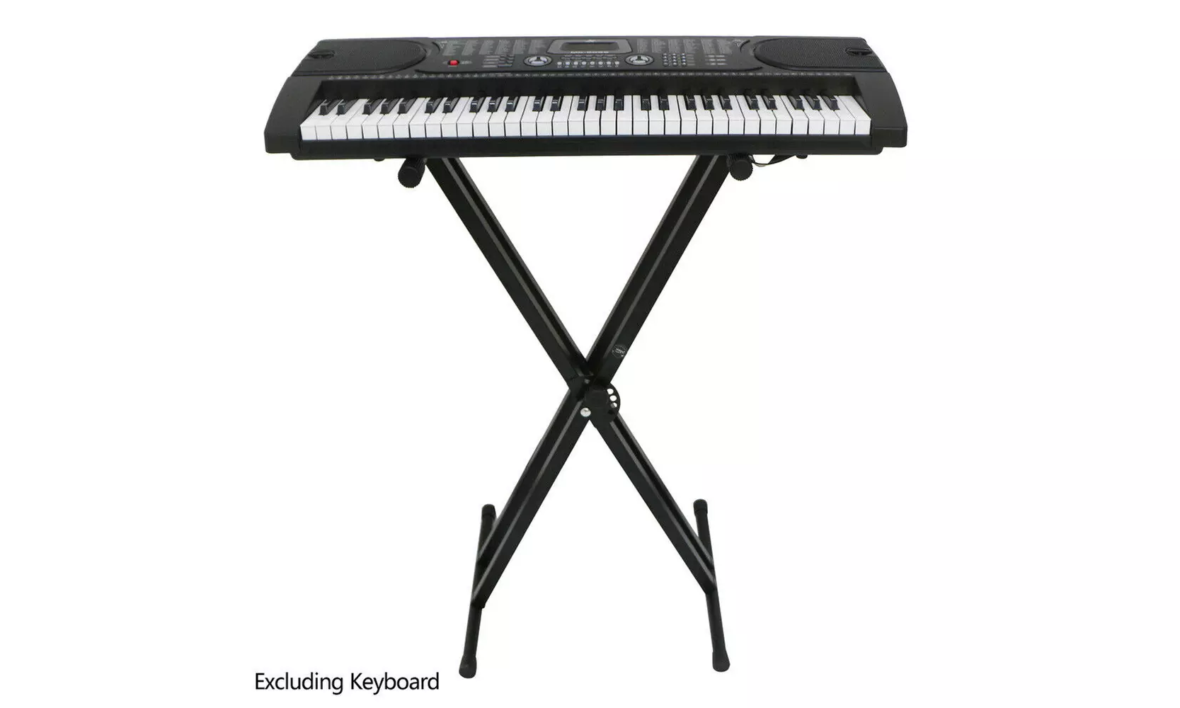 Iron Music Keyboard Electronic Piano Dual Tube X Stand Standard Rack - Primary Image