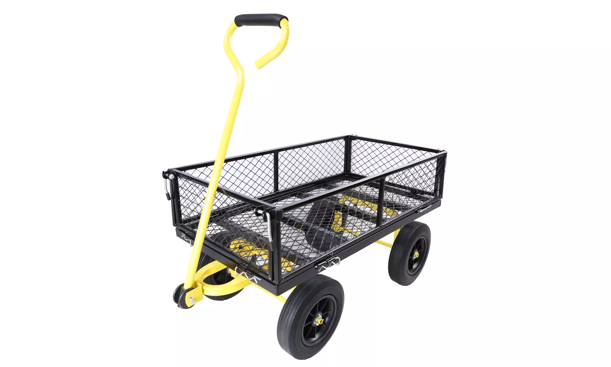 Heavy Duty Steel Utility Cart Garden and Tools Wagon - Primary Image