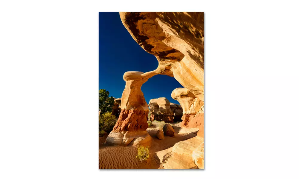 Michael Blanchette Photography 'Metate Arch' Canvas Art - Primary Image