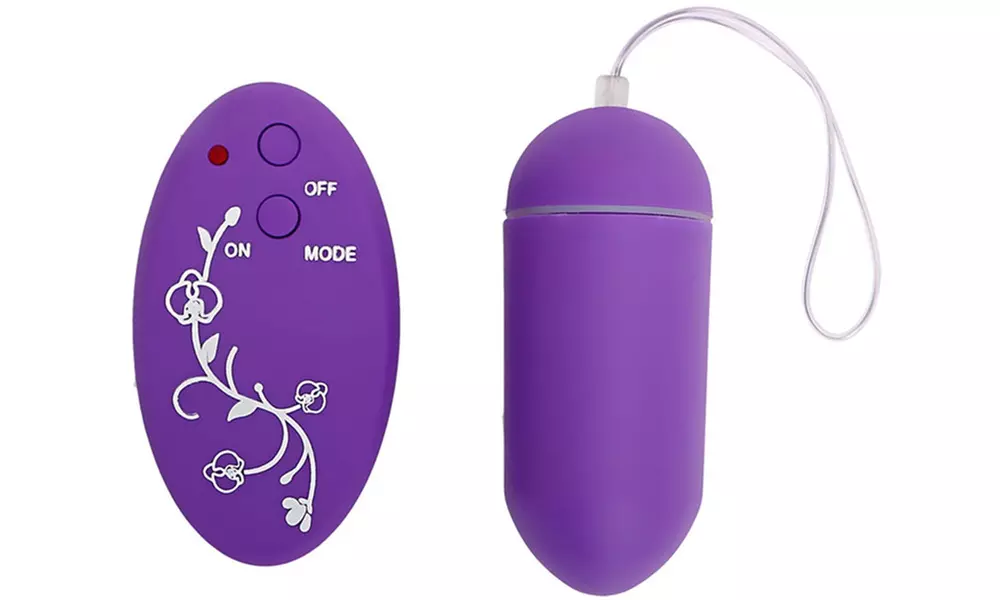 Flower Vibrator Remote Control 10 Functions Egg - Primary Image