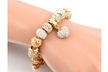 Pandora Inspired 18K Gold Plated 'I Love You' Charm Bracelet-2 Style - Second Medium