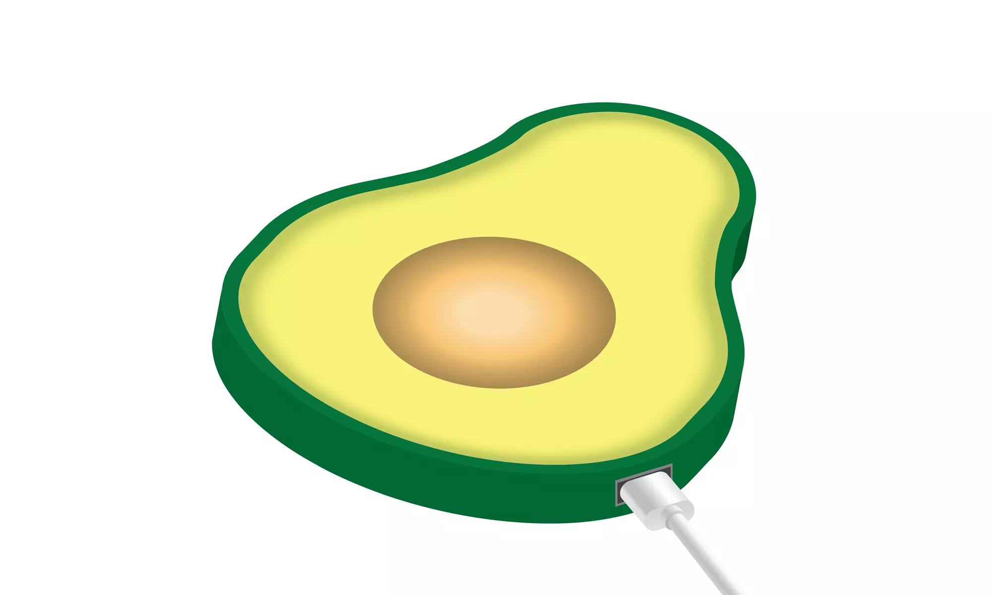 Moxi Wireless Phone Charger Pad - Food Themed - Second Medium