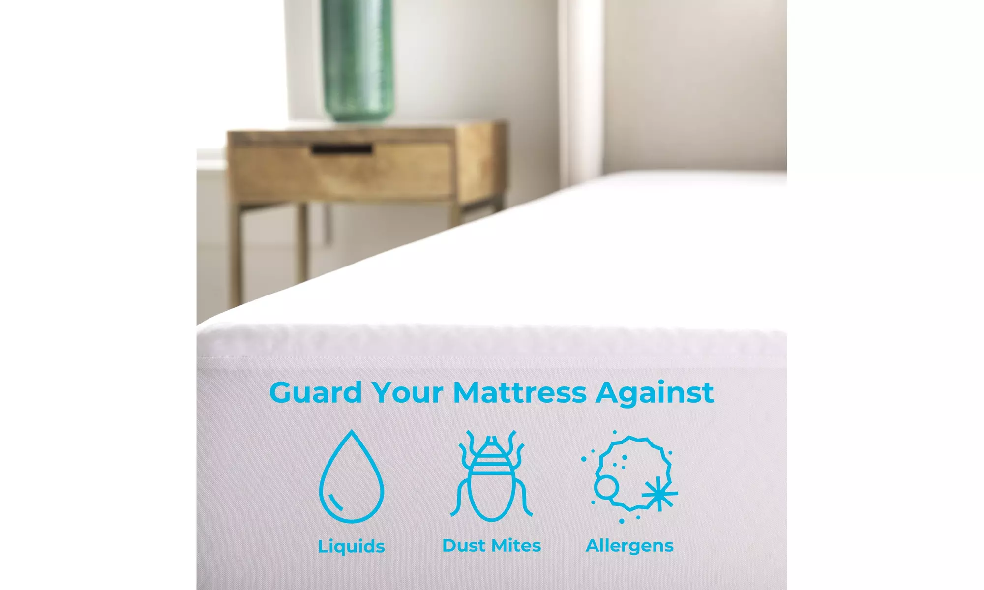 LinenSpa Fabric Mattress Protector