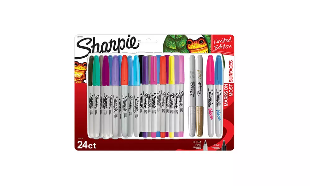 Sharpie Limited-Edition Permanent Markers in Assorted Colors (24-Piece) - Primary Image