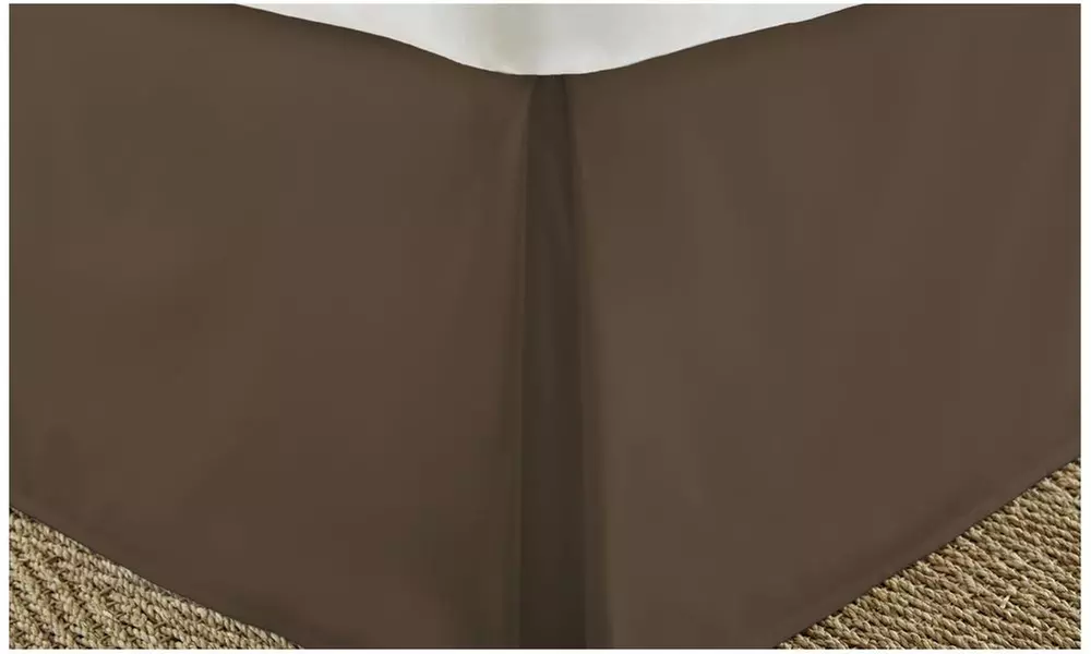 Home Collection Premium Pleated Bed Skirt Dust Ruffle