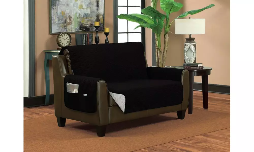 Classic Quilted Furniture Slipcover Protector  - Primary Image