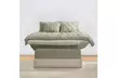 Nestl 5-7Pc Pinch Pleat  Bed in a Bag Set - Second Medium