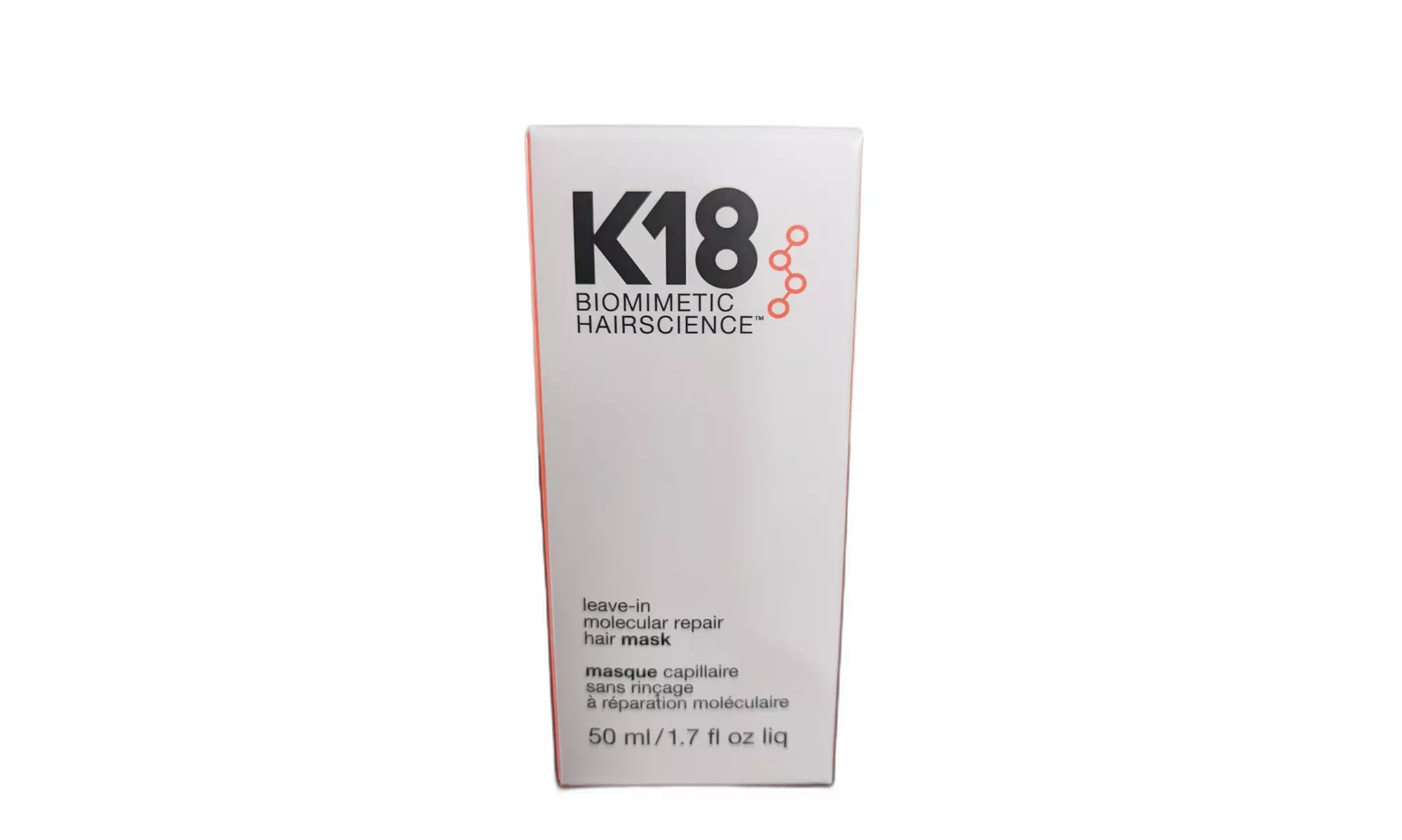 K18 Biomimetic Hairscience Leave-In Molecular Repair Hair Mask 5ml or 50ml - Primary Image