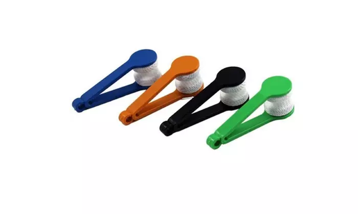 Mini Wiper Mircofiber Cleaner Brush Glasses Eyeglasses Cleaning Tool - Primary Image