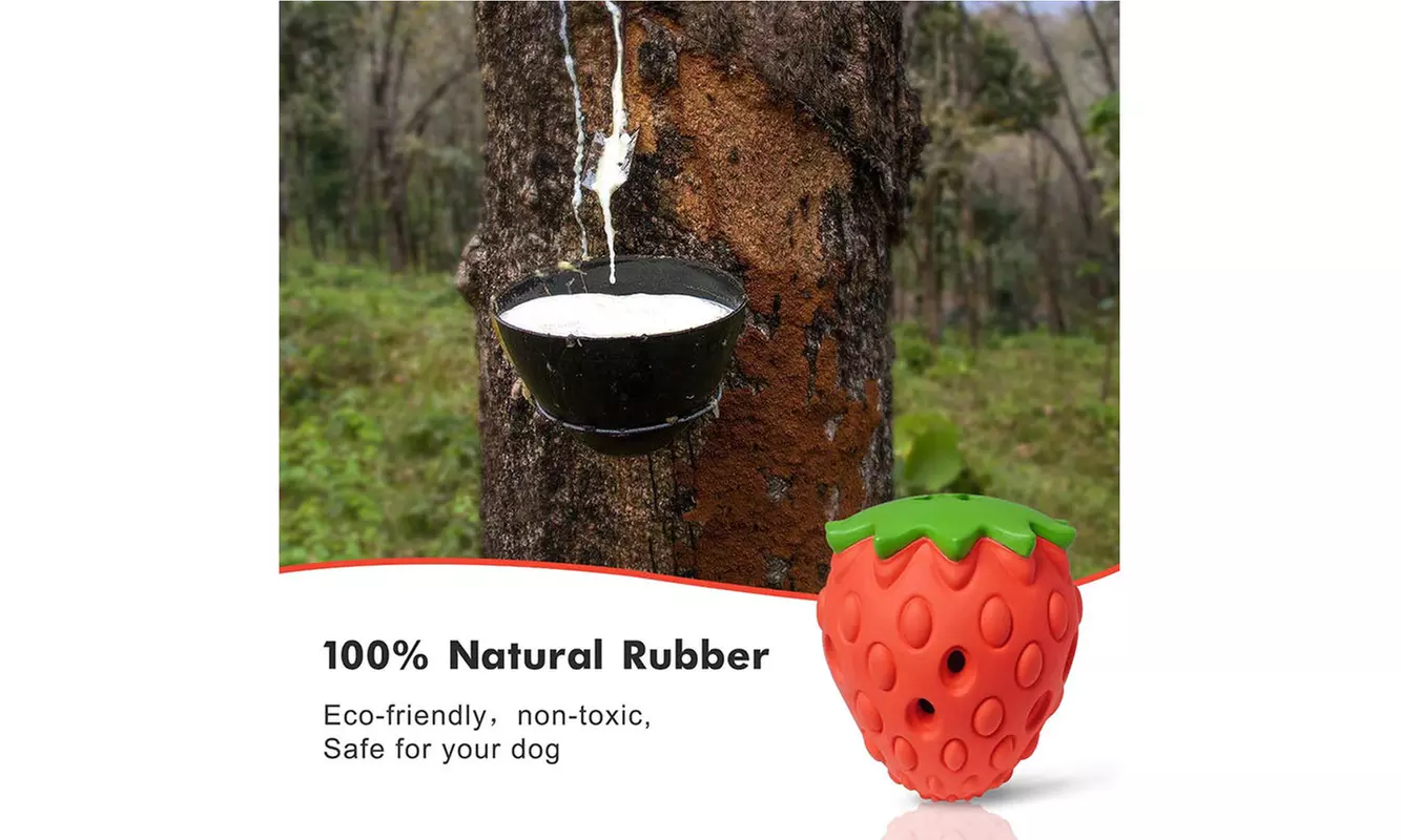 Durable Puppy Feeder Chew Toys Food Dispensing Toys for Teeth Cleaning IQ Treat