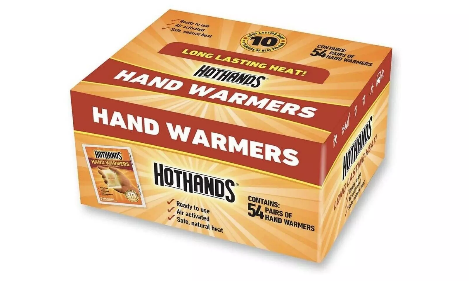 HotHands Hand Warmers  and Toe Warmer- Long Lasting Safe  Air Activated Warmers  - Primary Image