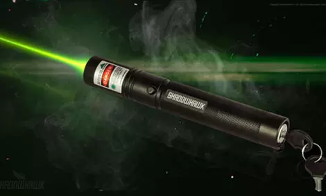 ShadowHawk Green Tactical Laser Pointer Lazer Pen Visible Beam Light 18650 - Primary Image
