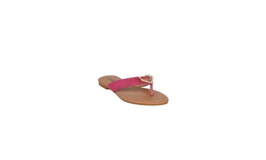 Image 5: Xehar Women's Casual Comfort Flip Flop Beach Summer Thong Flat Sandal