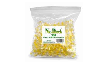 image for Nic Block Disposable Cigarette Filters Bulk Economy Pack 300+ Filters