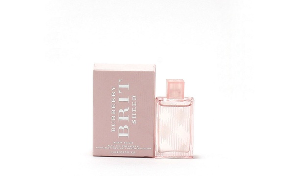 Burberry brit sheer clearance groupon