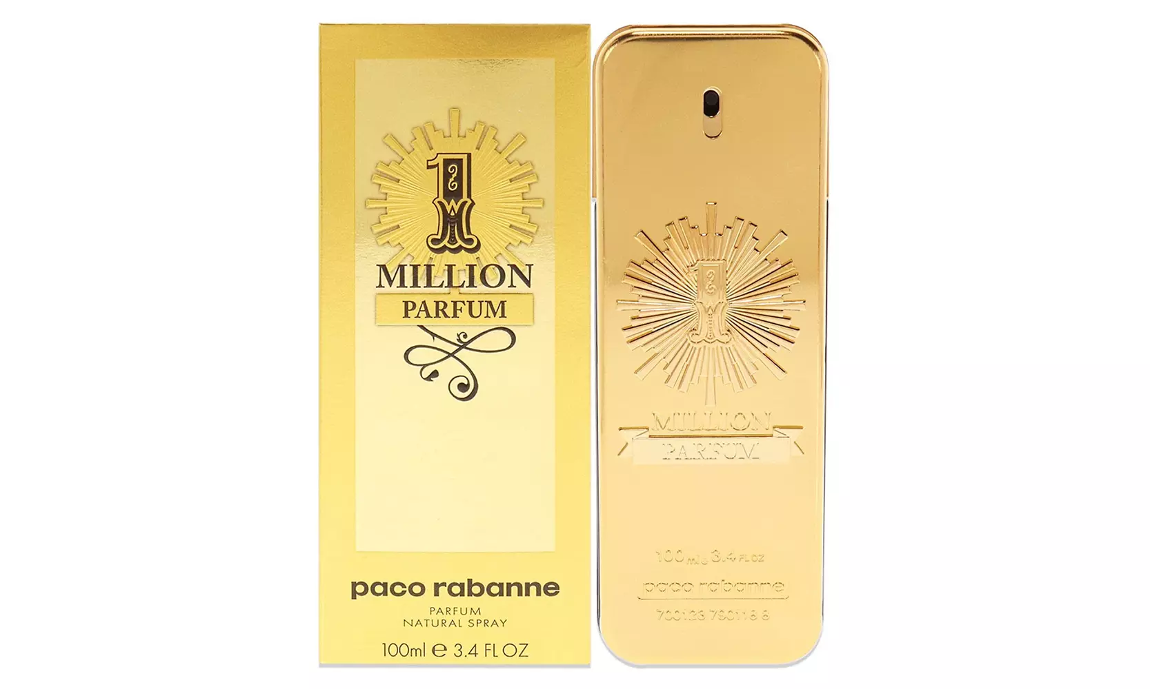 Paco Rabanne 1 Million Parfum Spray For Men- Multiple Sizes - Primary Image
