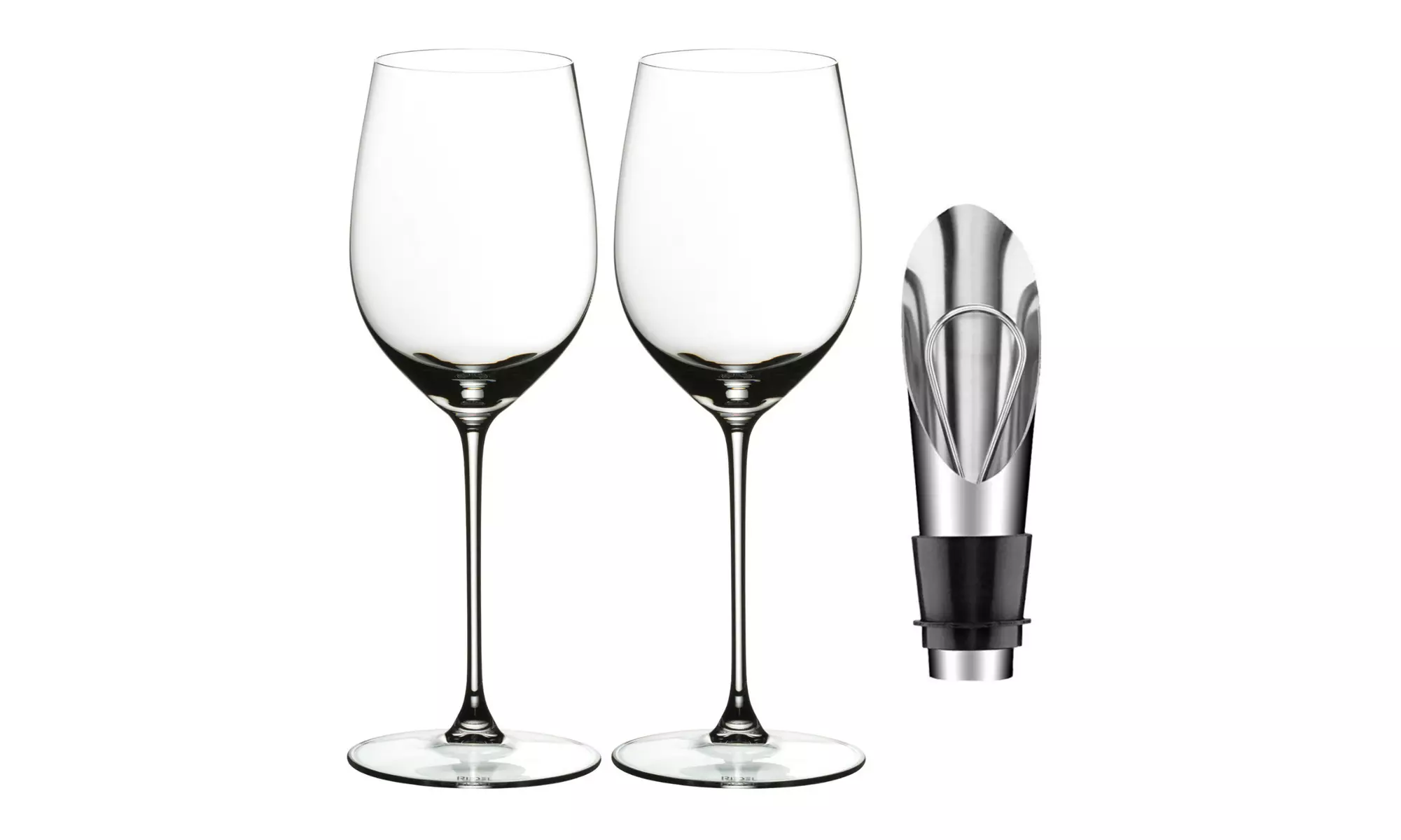 Riedel Veritas Viognier/Chardonnay Glass (2-Pack) with Wine Pourer - Primary Image