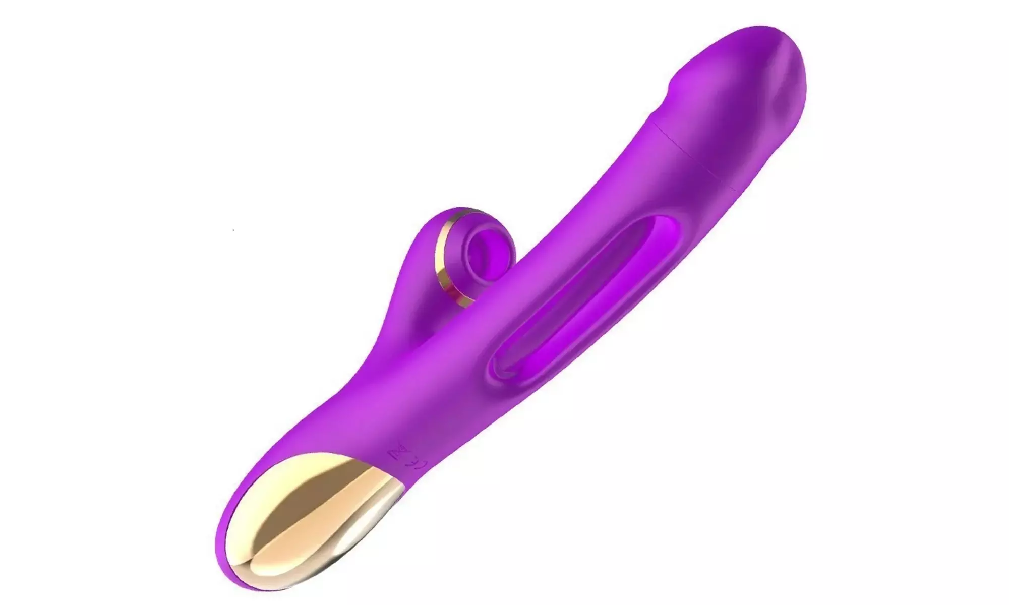 7 Speeds Tapping  Clitoral Sucking Rabbit Vibrator G Spot Flapping Dildo Sex Toy