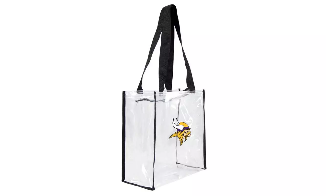 Little Earth NFL Clear Square Stadium Tote - Primary Image