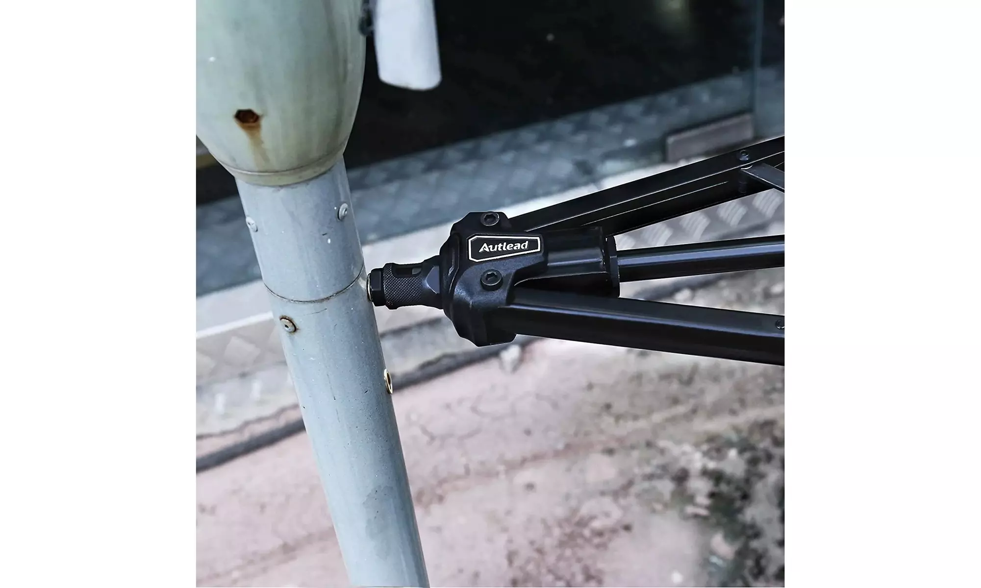 17" Leverage Rivet Nut Tool, 11 Metric & SAE Mandrels 110 Nuts Case - Second Medium