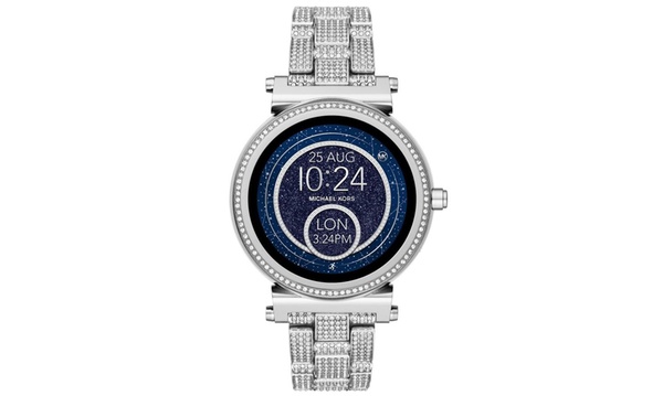 Michael kors smartwatch silver 2025 womens