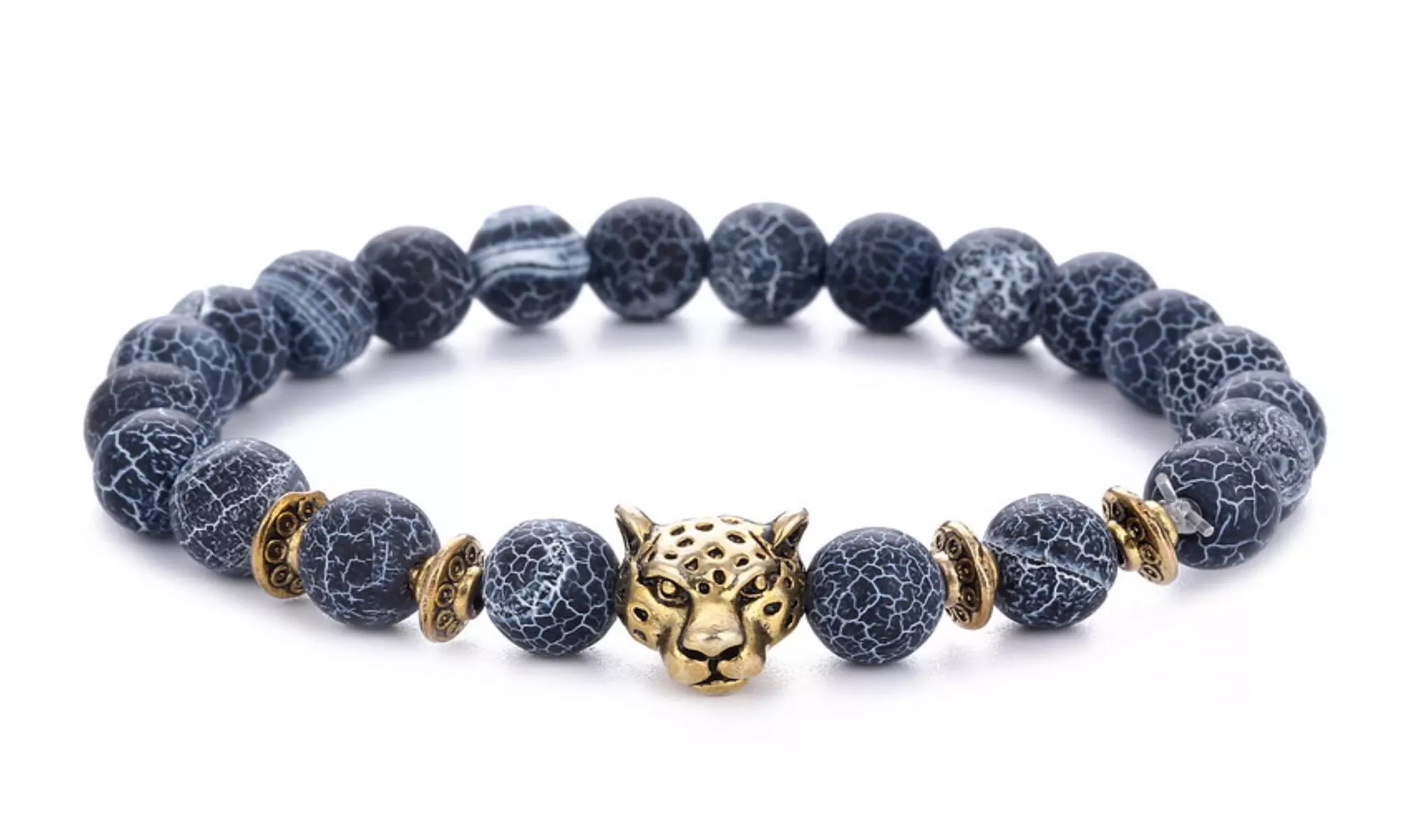 Lava Stone Diffuser Bracelet with Optional, Randomly Selected Essential Oils