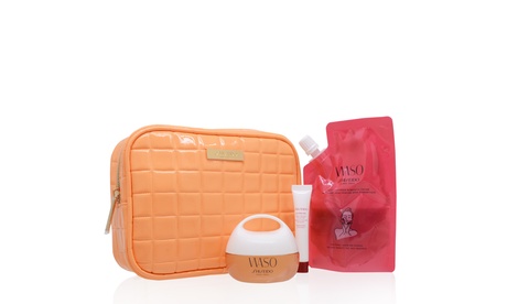 Shiseido Waso Ginza Tokyo Romantic Dream Skincare 3 Piece Set Various Sizes All Skin Types