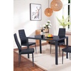 Image 1: Modern Table and Chair Kitchen Dining Set (5-Piece)