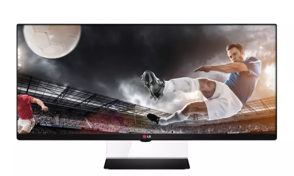 LG 34UM64-P 34" Widescreen 21:9 UltraWide IPS Monitor, Black - Primary Image