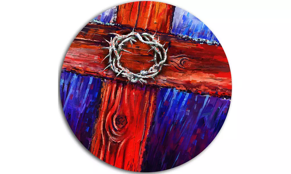 Crown of Thorns' Abstract Metal Artwork - Second Medium
