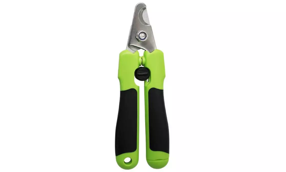 Pet Life Clip-N-File 2-in-1 Grooming Pet Nail Clipper and Filer - Second Medium