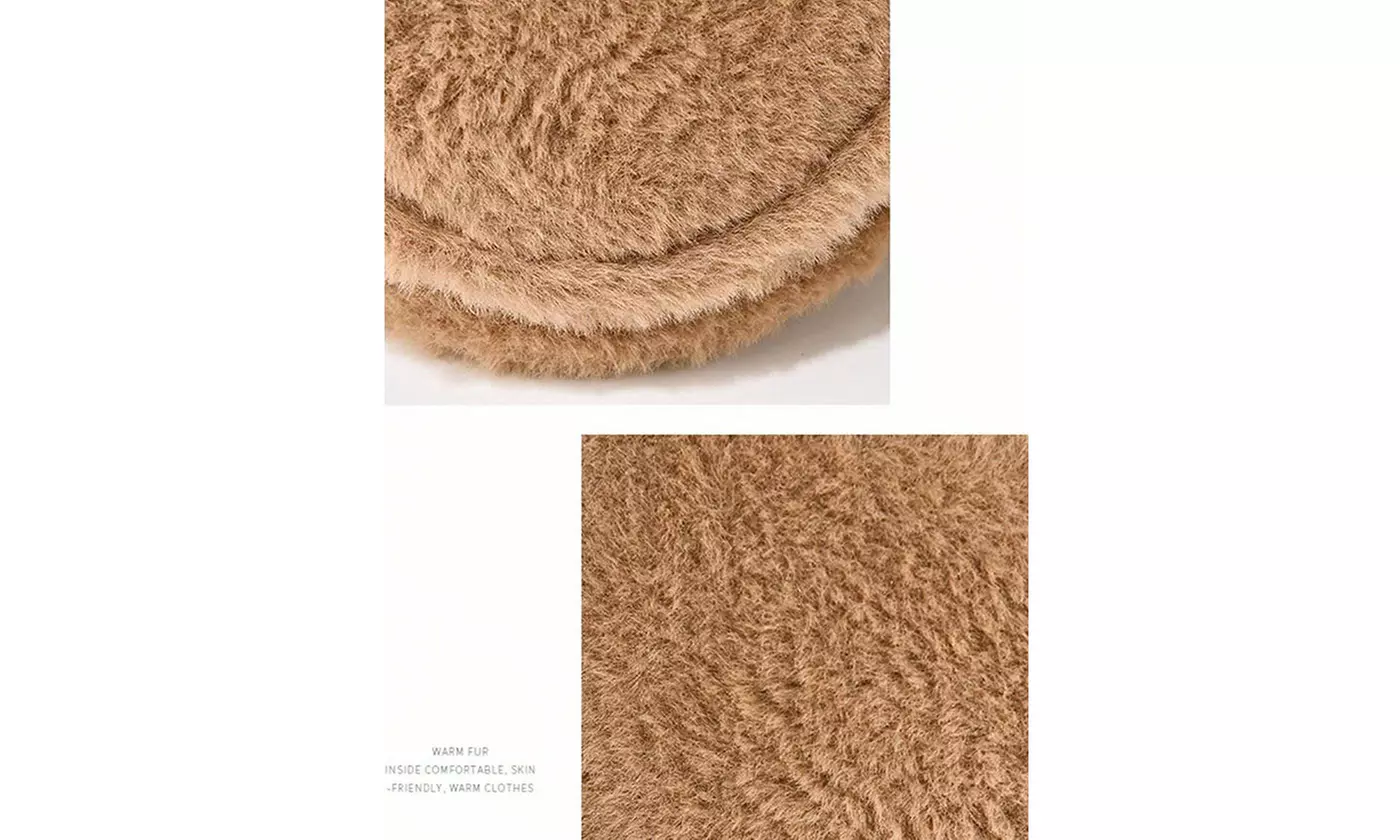 Unisex Winter Foldable Faux Fur Earmuffs 