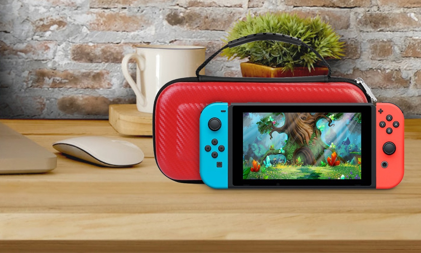 iMounTEK EVA Hard Shell Protective Travel Carrying Case for Nintendo Switch