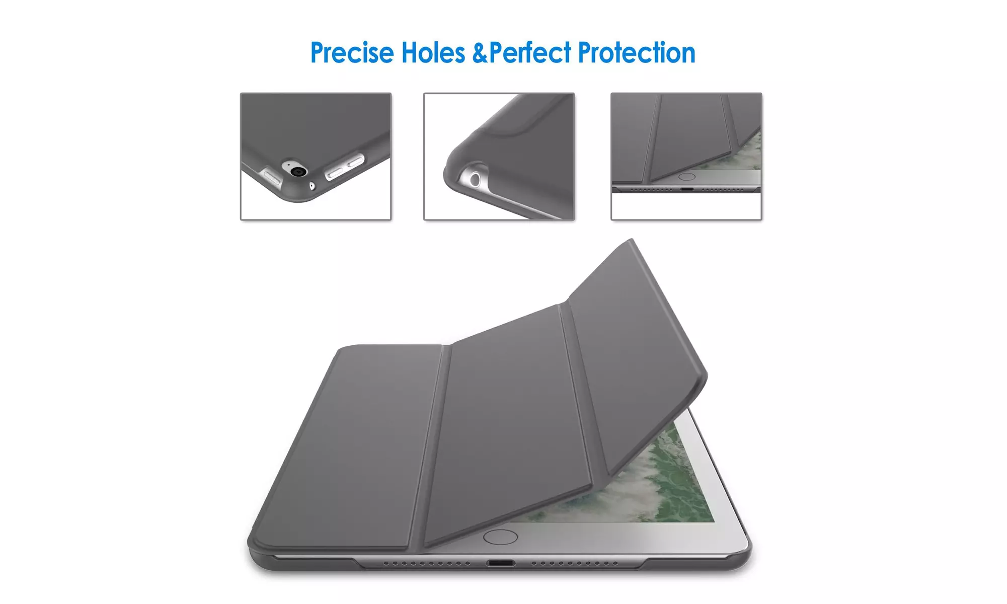 JETech Case for iPad Mini 4, Smart Cover with Auto Sleep/Wake
