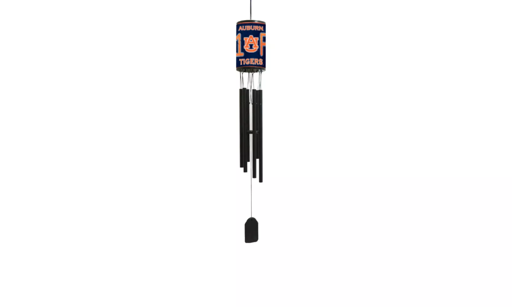 NCAA Wind Chime, #1 Fan with Team Logo