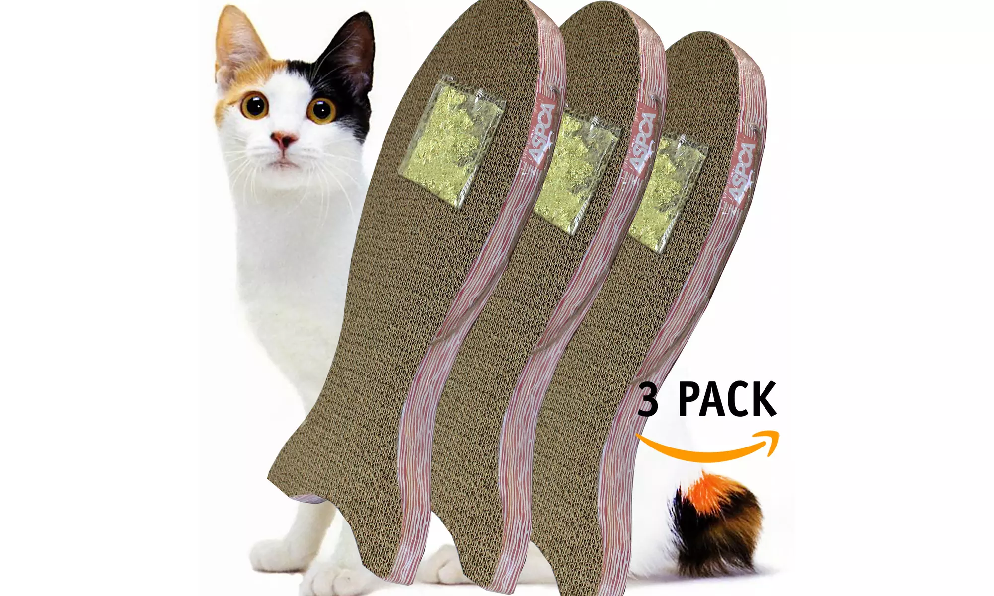 ASPCA Fish Shaped Cat Sratchers w/ Catnip, 3-pk - Primary Image