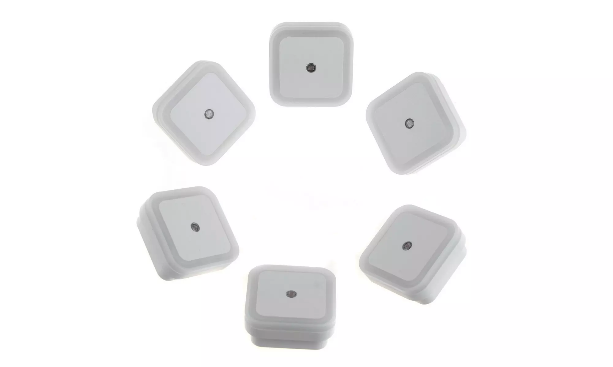 4-8 PCS Auto LED Light Induction Sensor Control Bedside Night Light In Wall Lamp