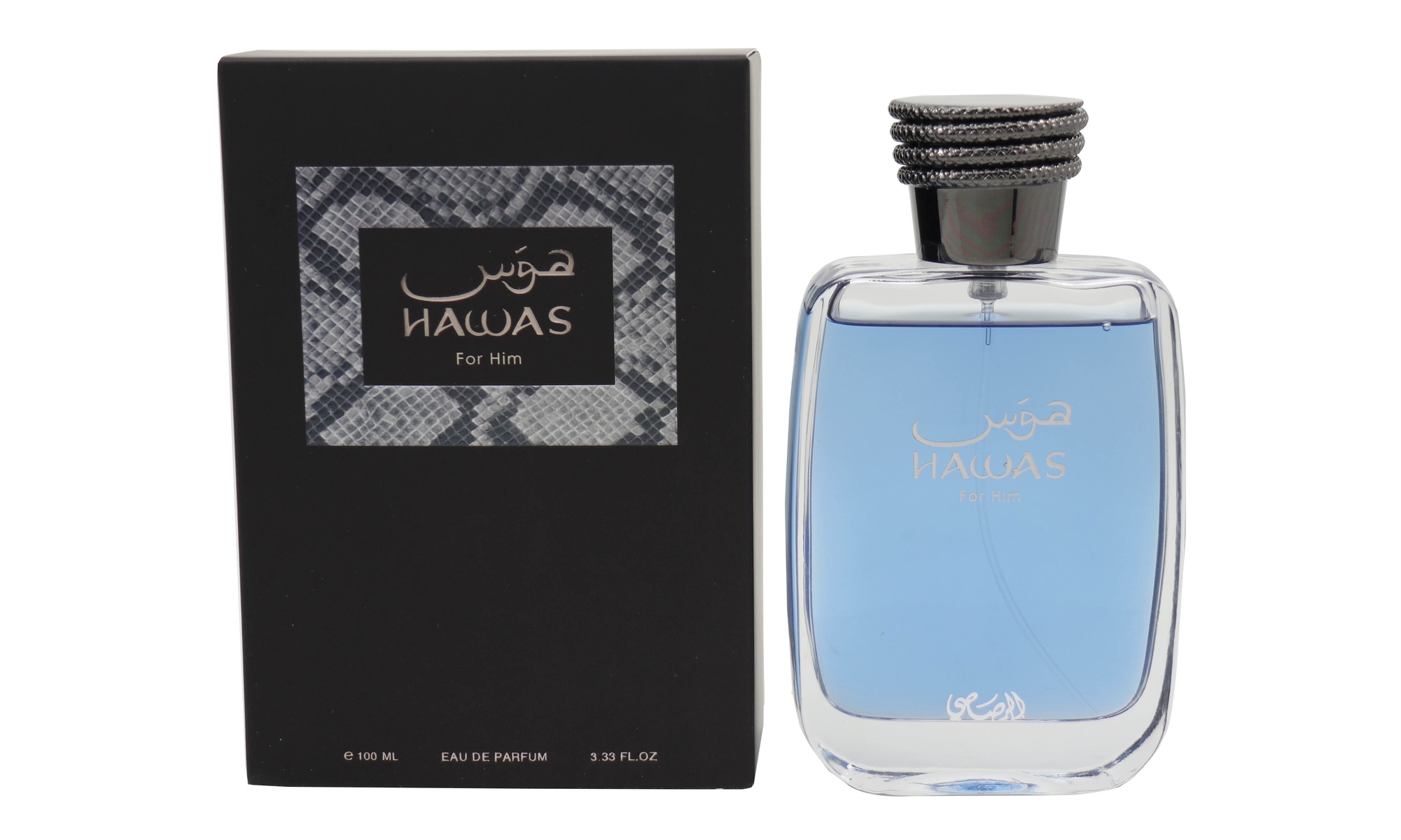 Rasasi Hawas Eau De Parfum for Men 3.4oz/100ml Spray New In Box