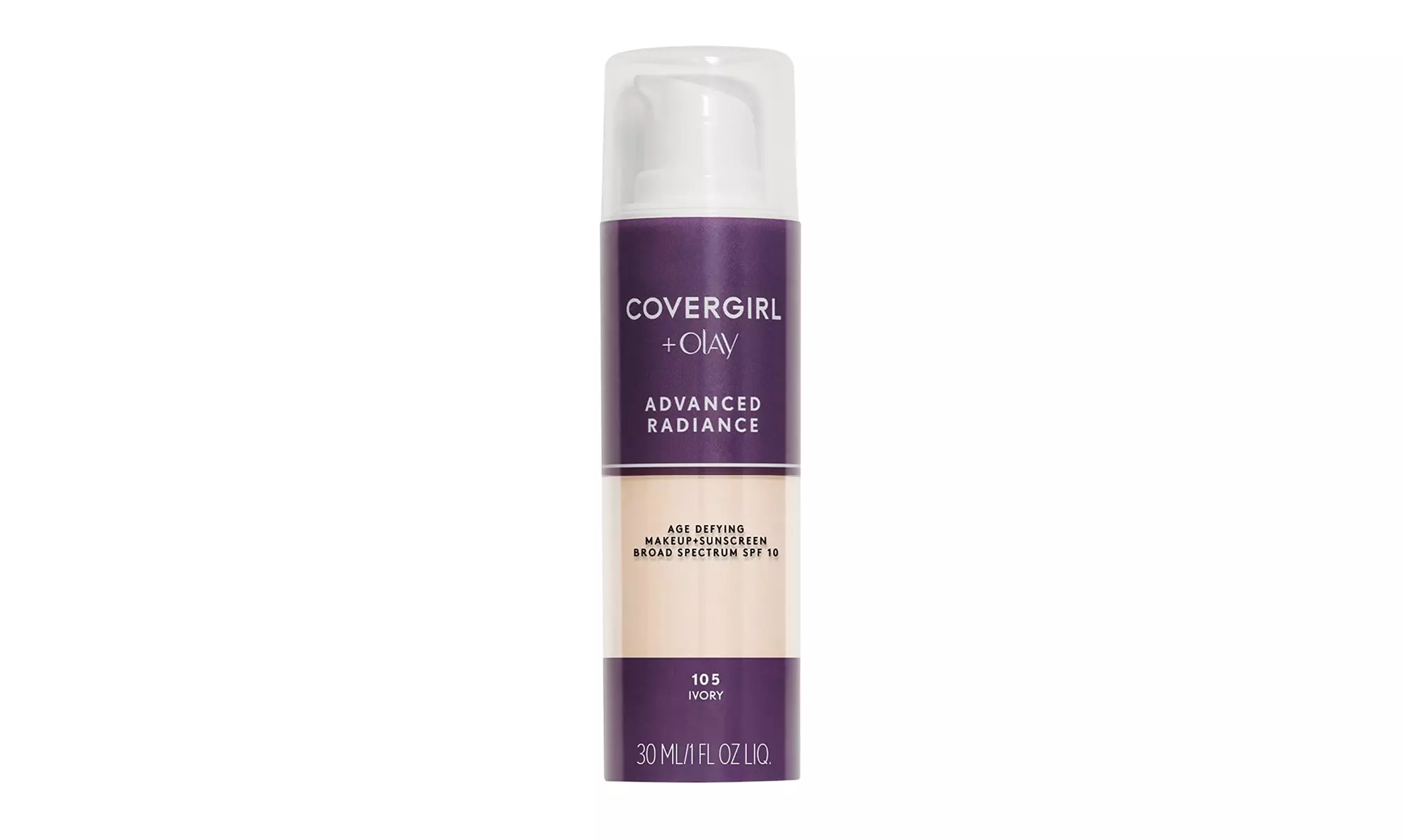 COVERGIRL Advanced Radiance Age Defying Foundation, Liquid Foundation - Primary Image